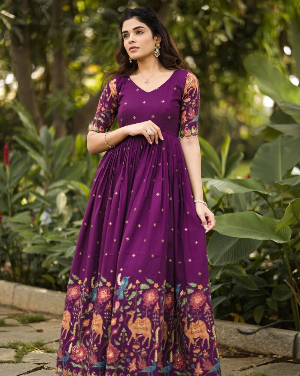 Kalamkari Gown