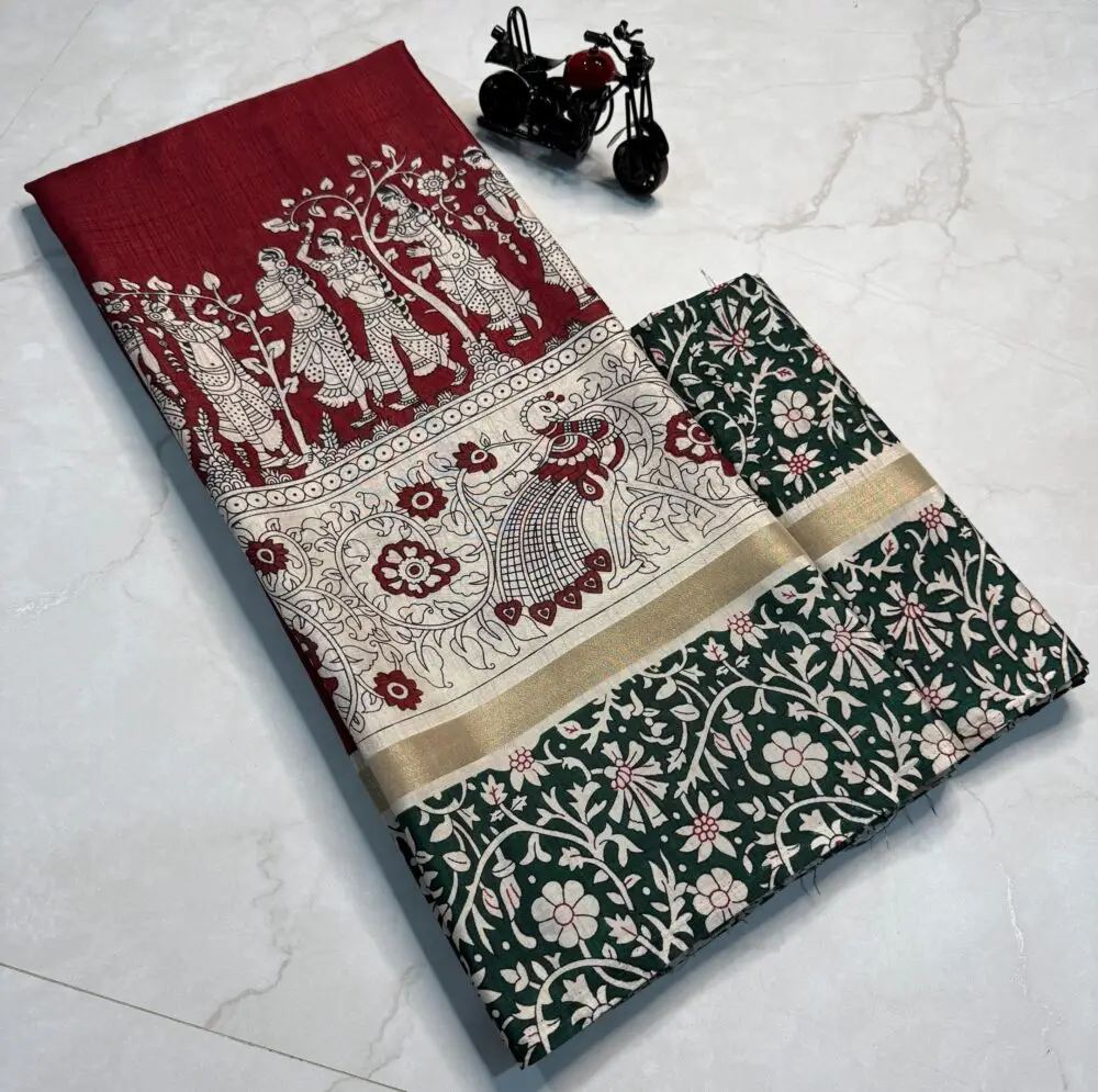 Kalamkari Saree