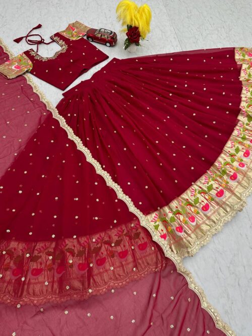 Georgette Lehenga Choli